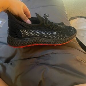 Never Worn Black Slip-on Sneakers